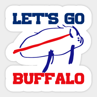 buffalo the gang Sticker